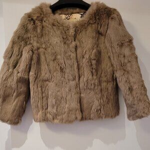Real Rabbit Fur Jacket